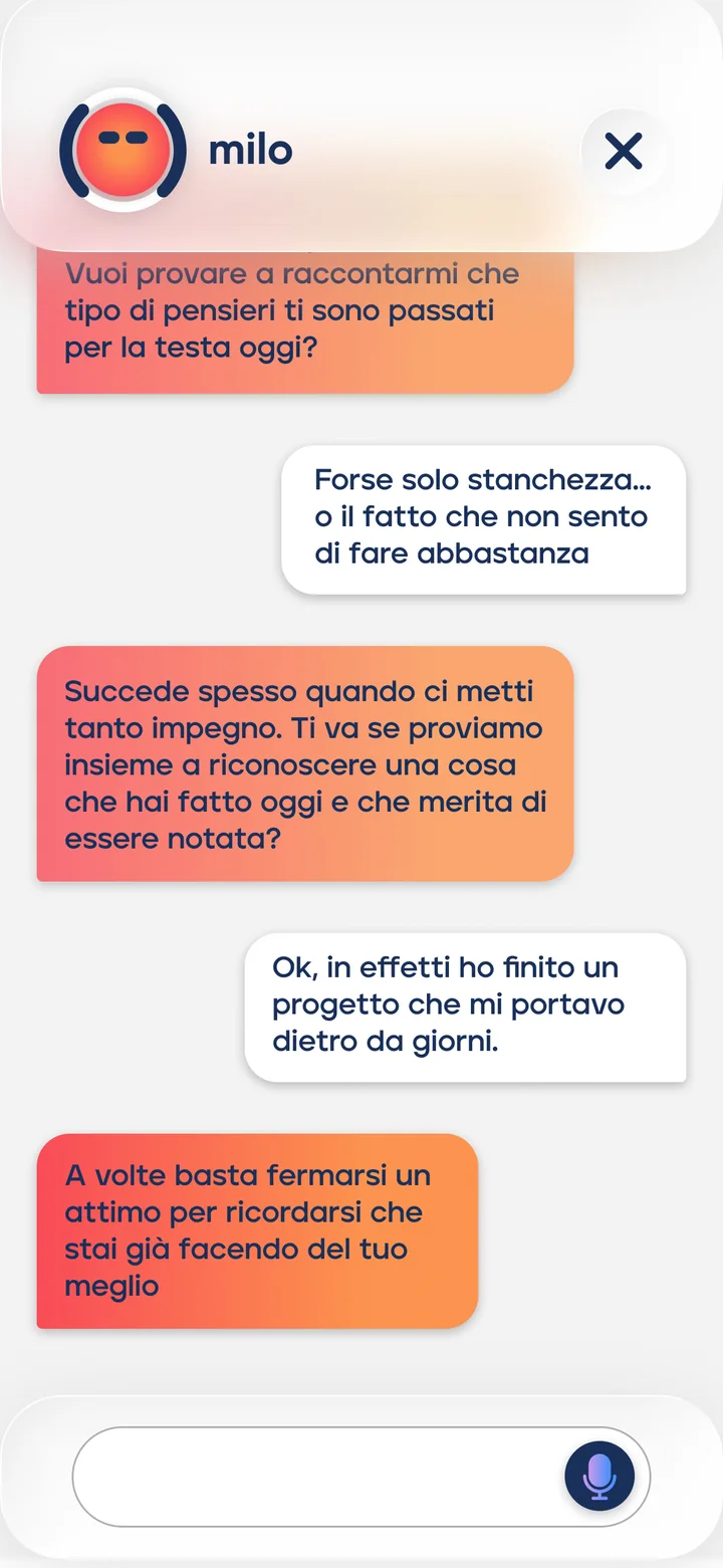 Milo, Milo, l'assistente AI